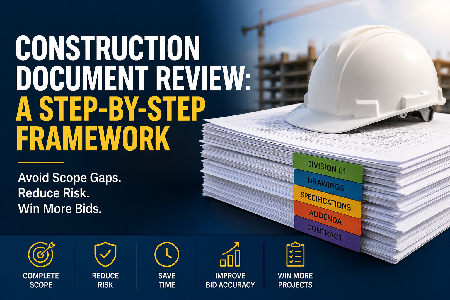 How to Review Construction Documents Faster Without Missing Scope